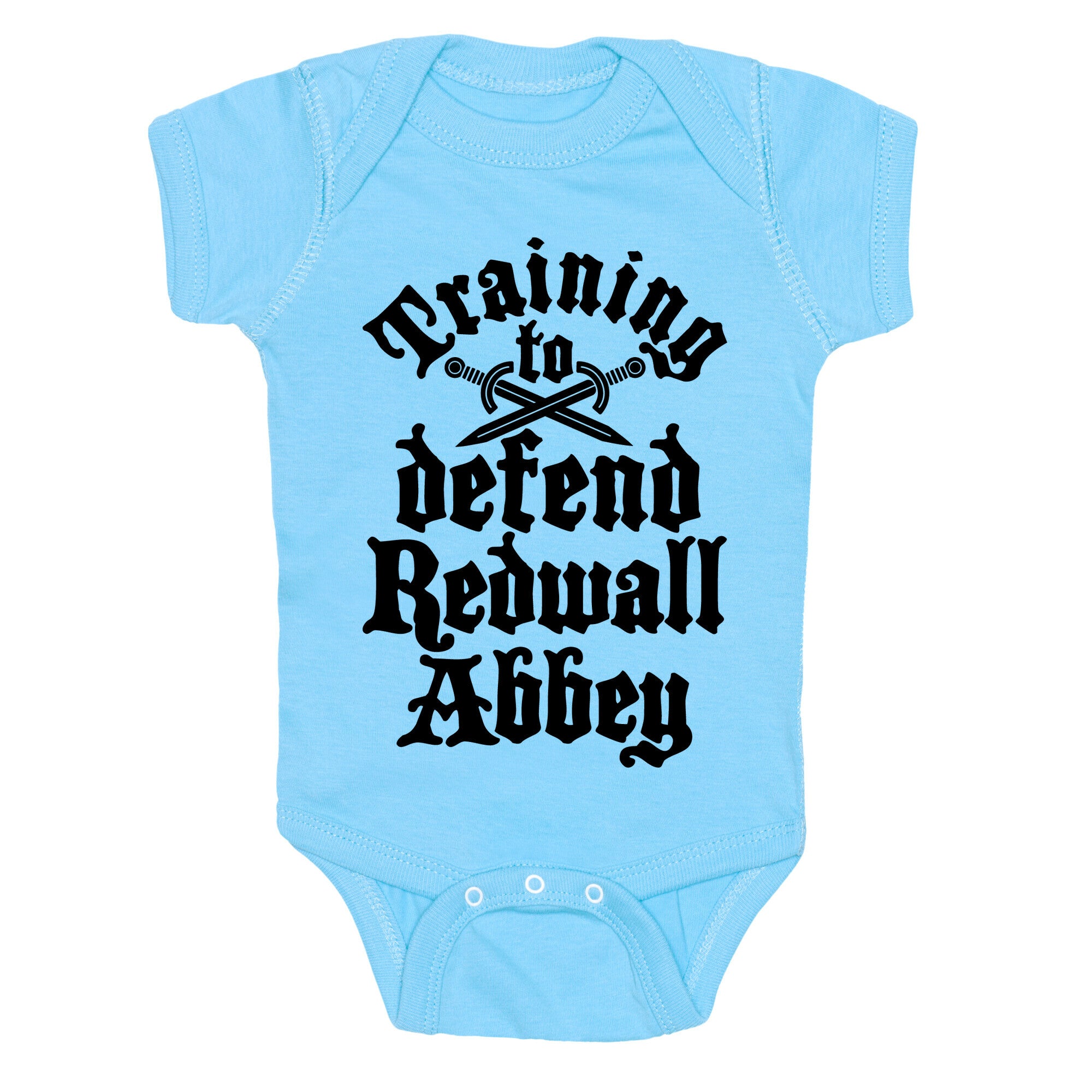 Training To Defend Redwall Abbey Baby One Piece